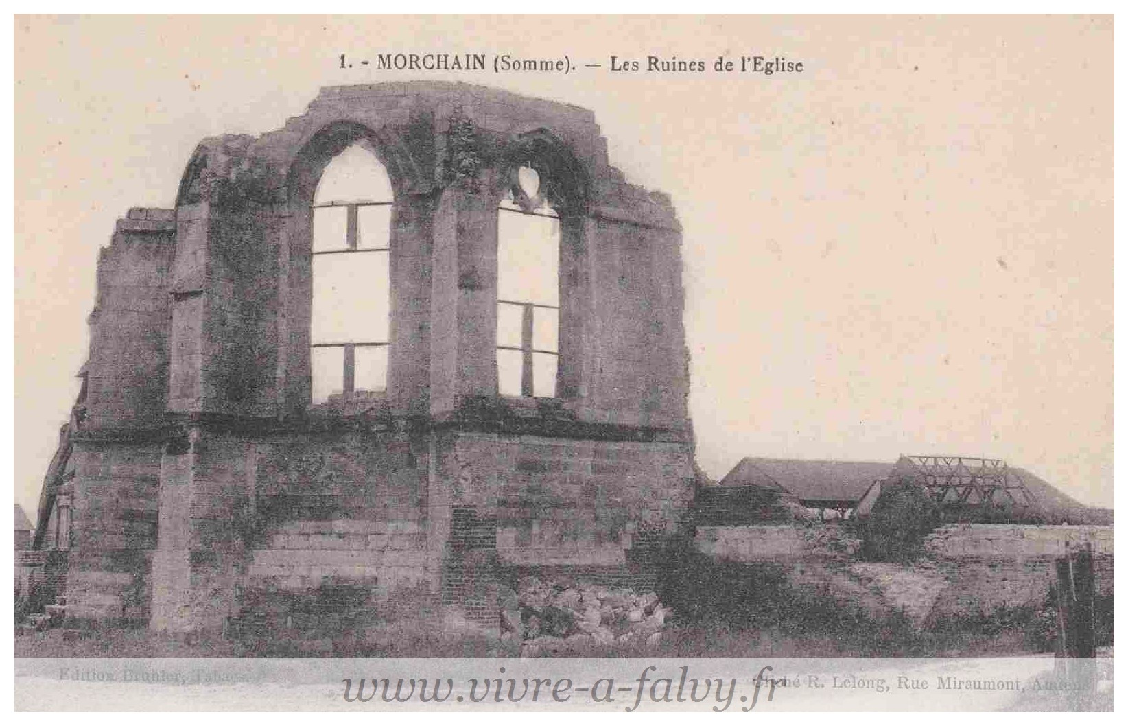 Morchain - Les Ruines de l'Eglise