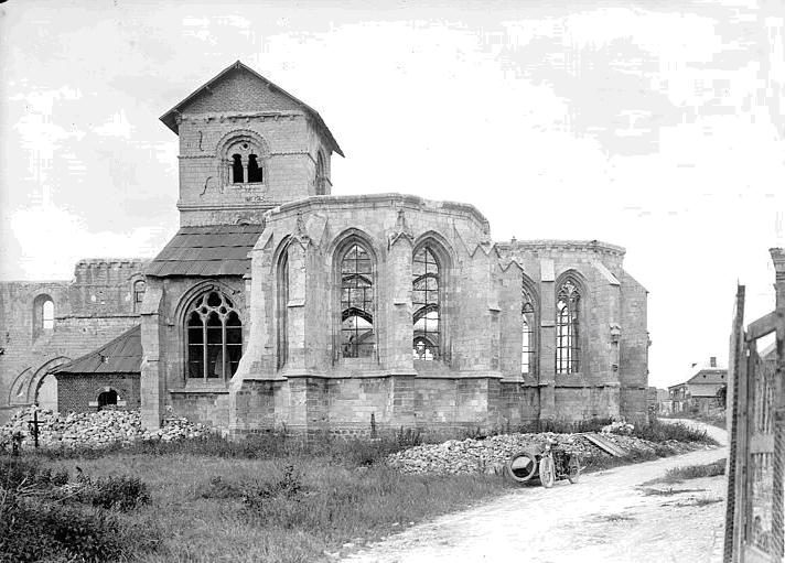 Eglise Ste Benoîte après 14-18