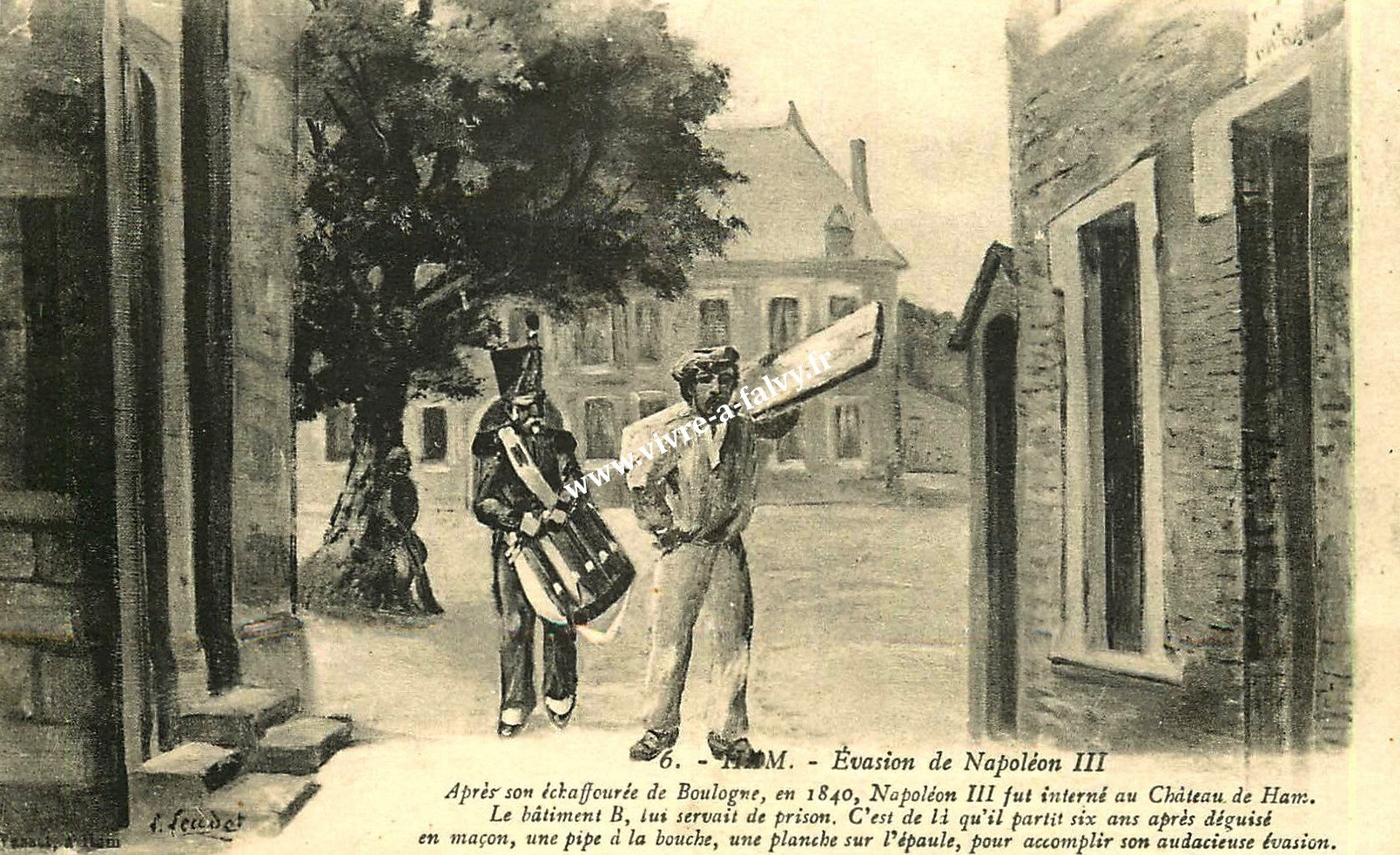 0 ham gravure evasion napoleon iii
