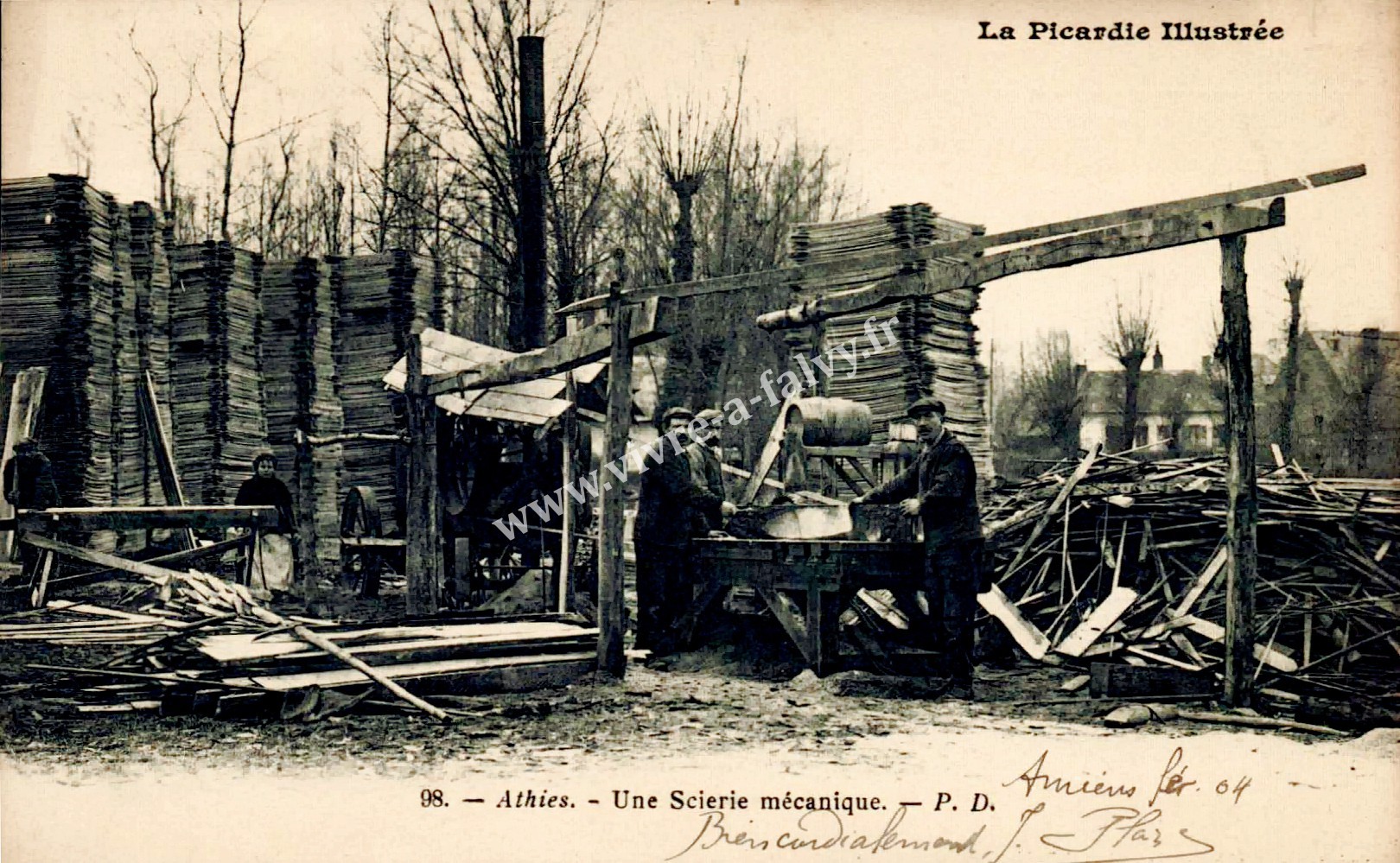 1 athies une scierie mecanique