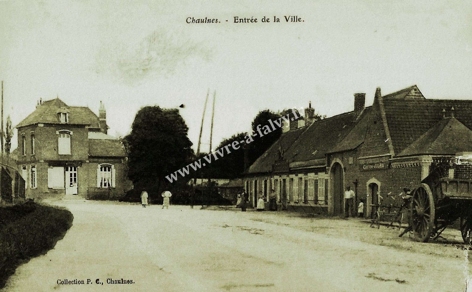 1 chaulnes entree de la ville