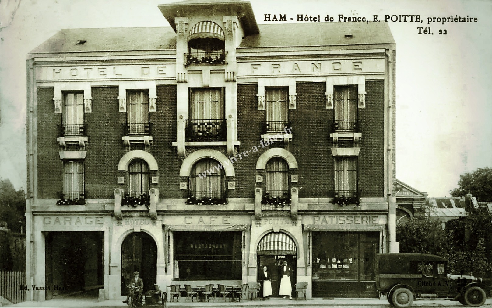 1 ham hotel de france e poitte proprietaire