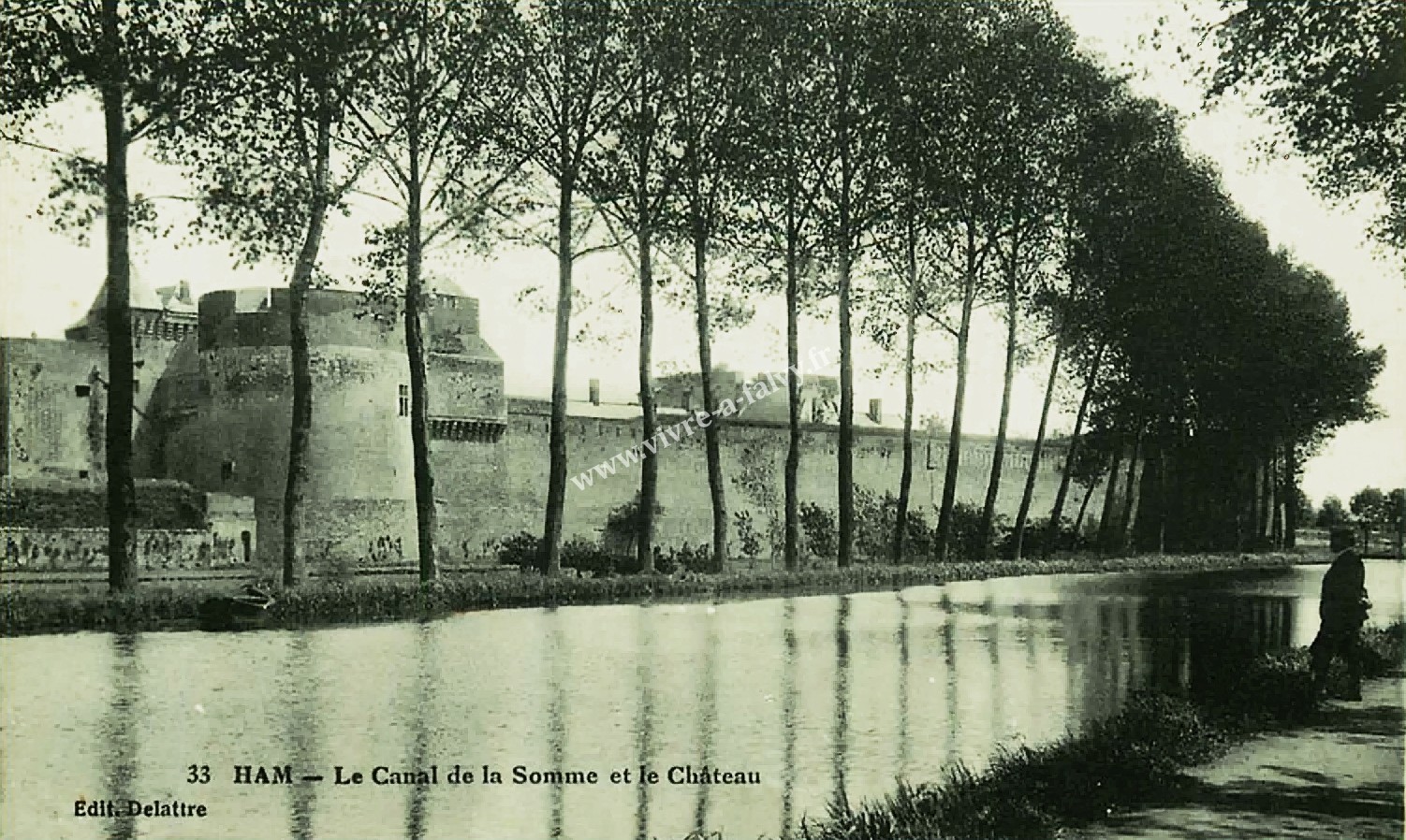 1 ham le canal de la somme et le chateau