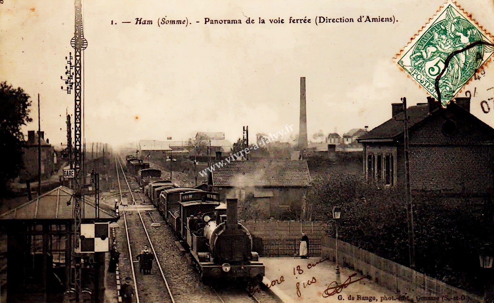 1 ham panorama de la voie ferree