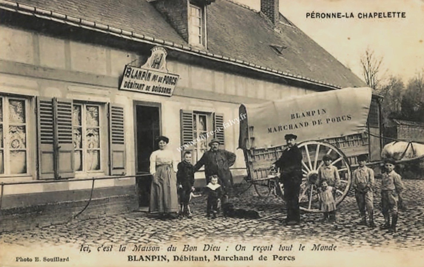 1 peronne la chapelette blanpin debitant marchand de porcs 1