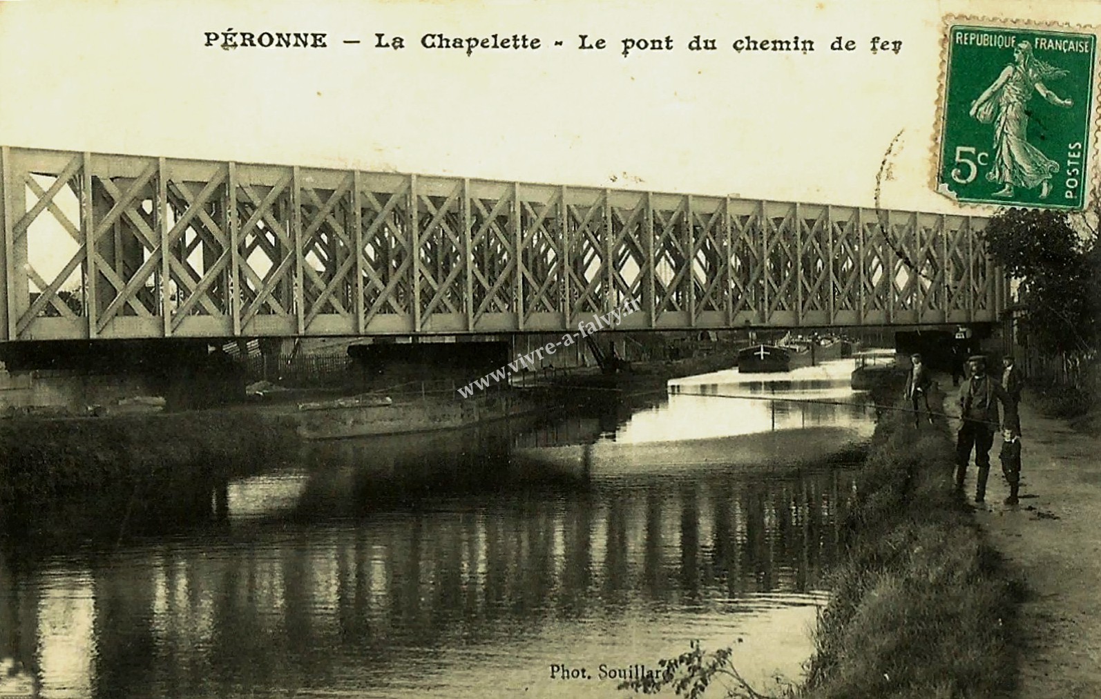 1 peronne la chapelette le pont du chemin de fer 1