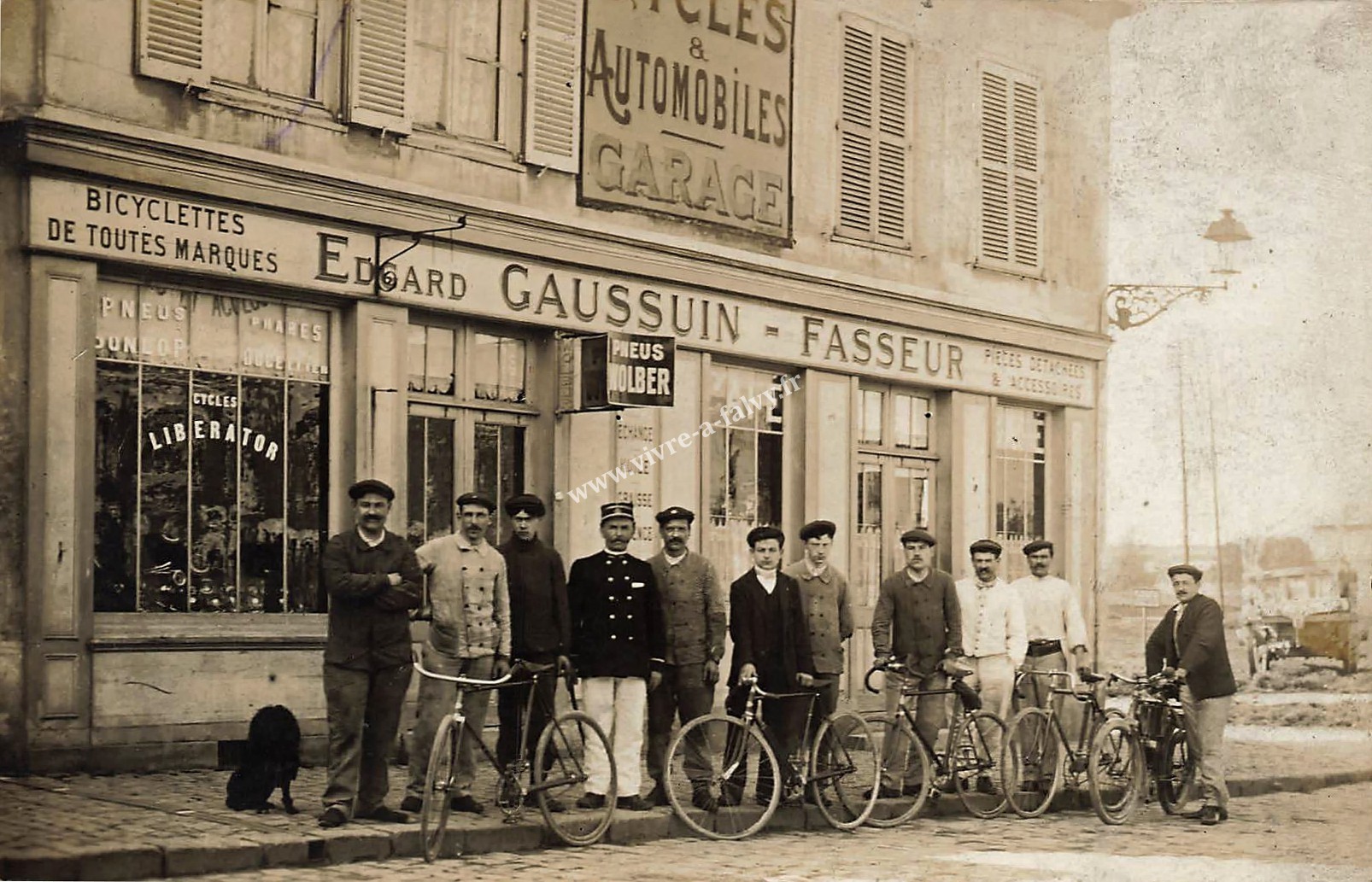 1 peronne maison edgard gaussuin fasseur cycles 1927 1