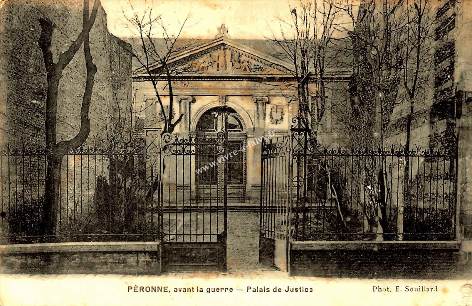 1 peronne palais de justice avant la guerre 25