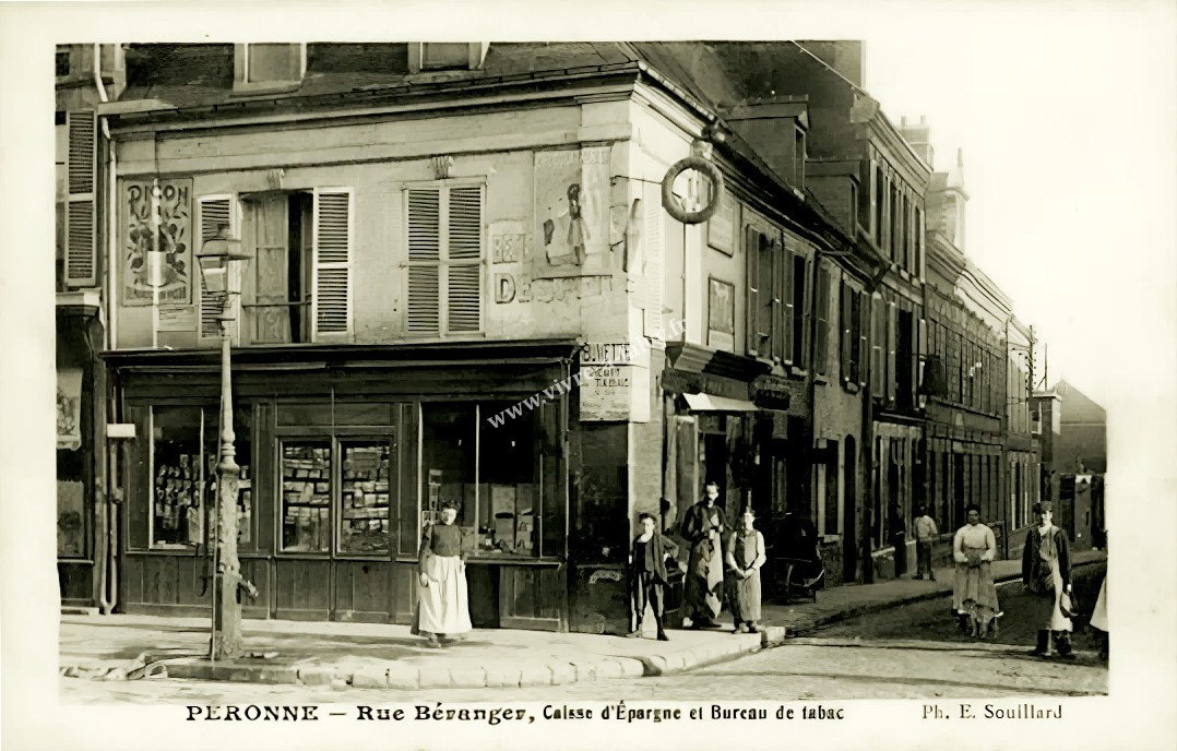 1 peronne rue beranger caisse epargne et bureau de tabac 1