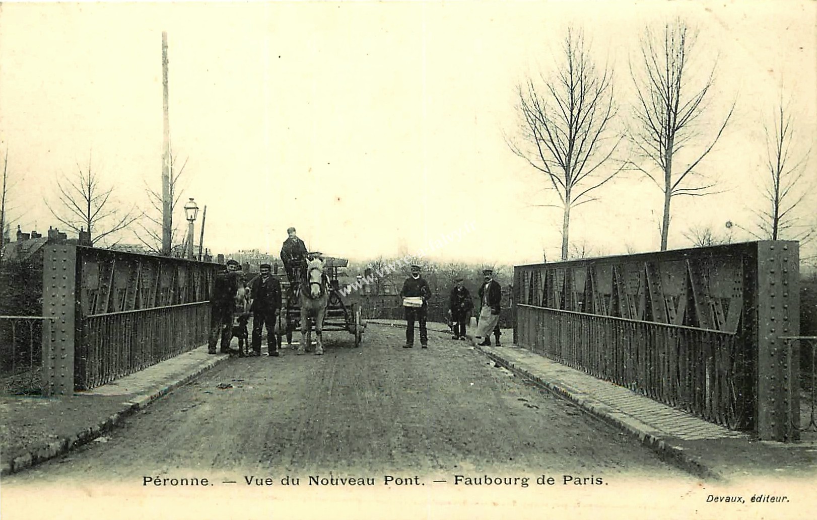 1 peronne vue du nouveau pont faubourg de paris 1