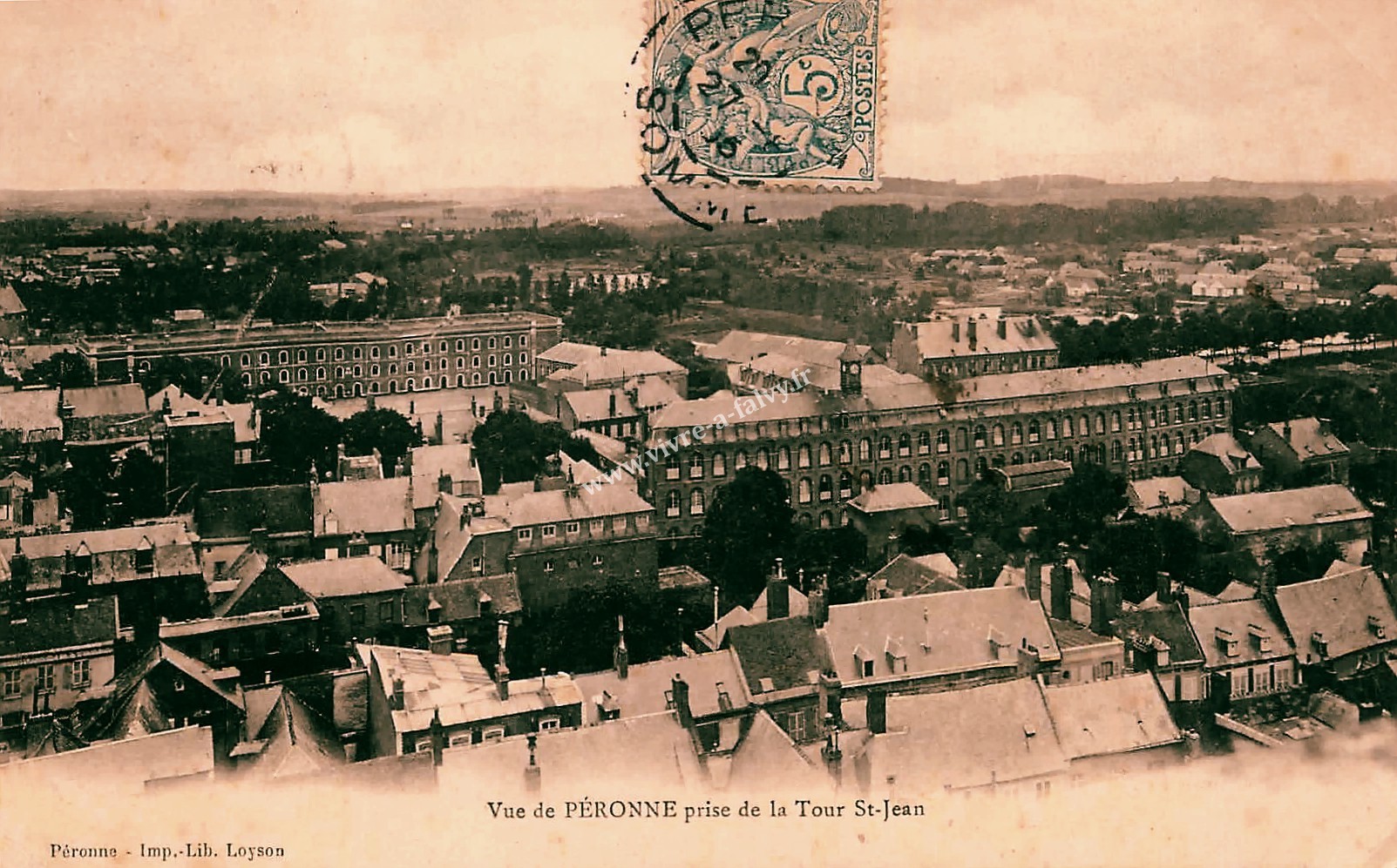 1 peronne vue prise de la tour de la st jean 1
