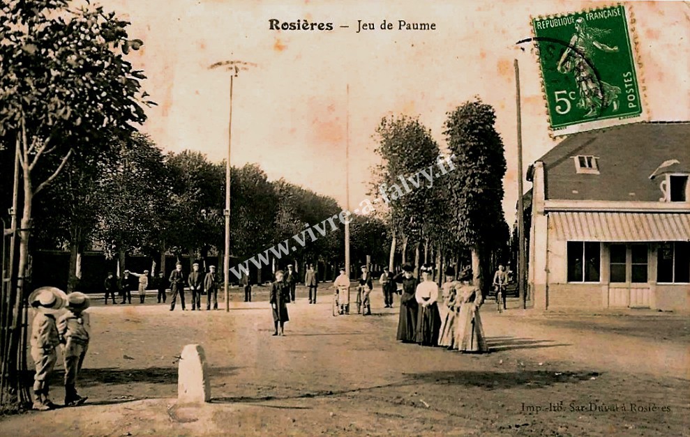 1 rosieres en santerre jeu de paume