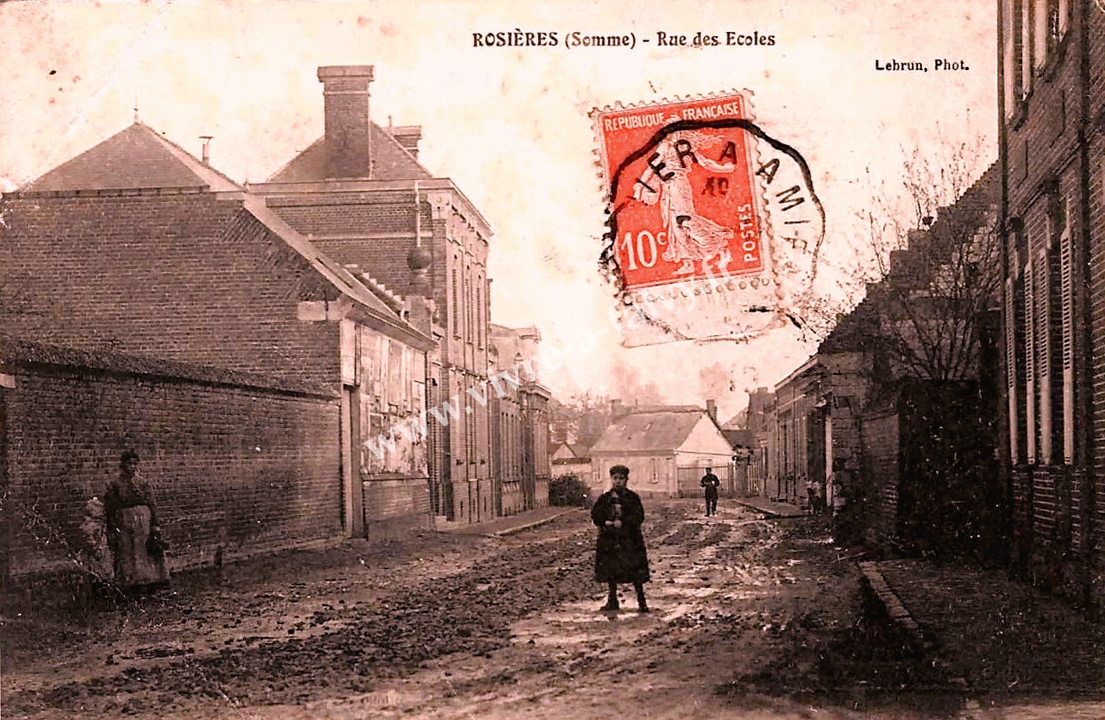 1 rosieres en santerre rue des ecoles