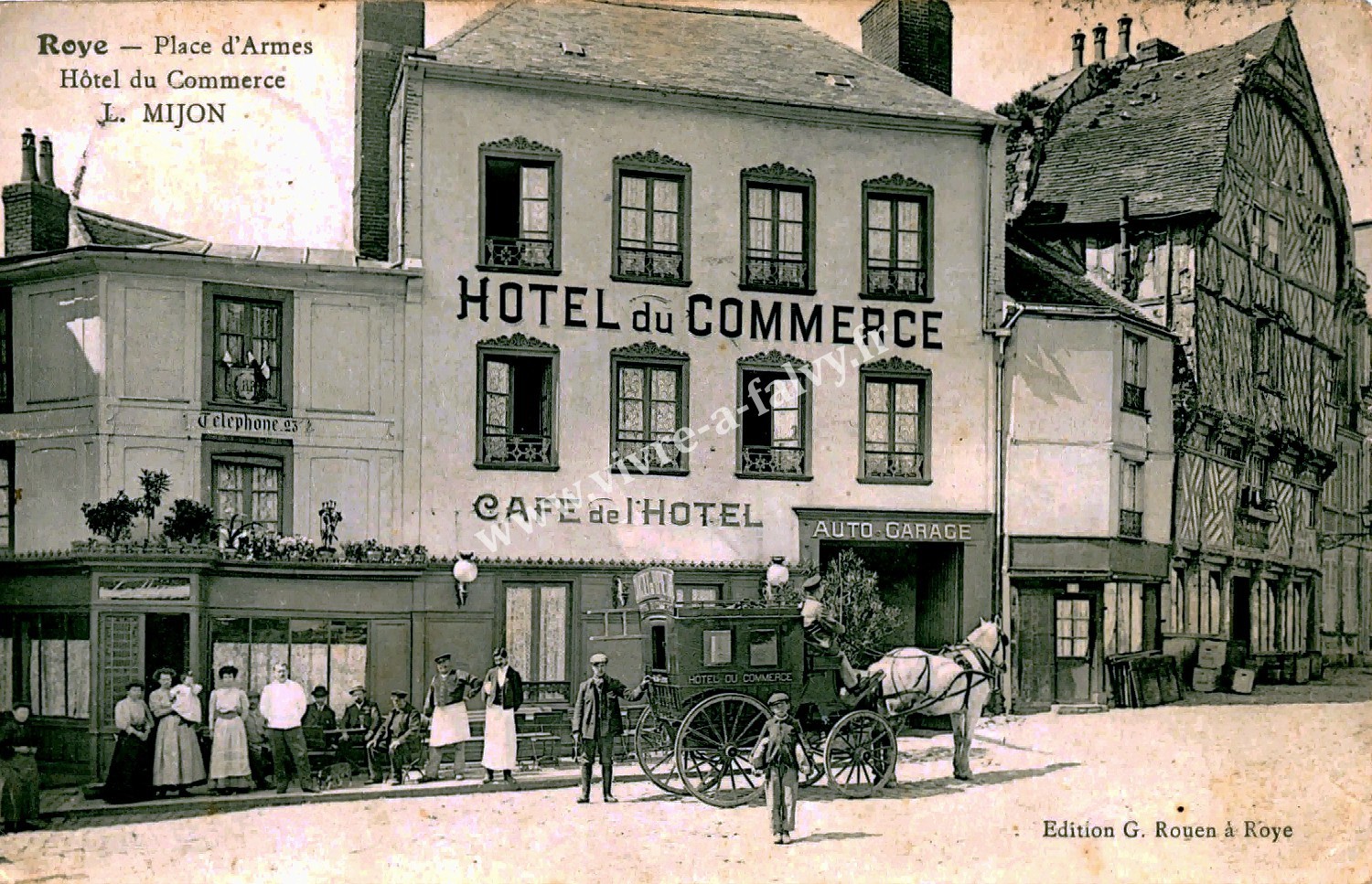 1 roye place d armes hotel du commerce mijon