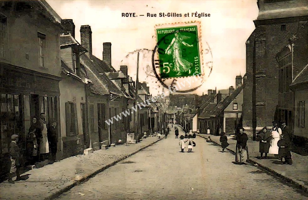 1 roye rue st gilles et l eglise