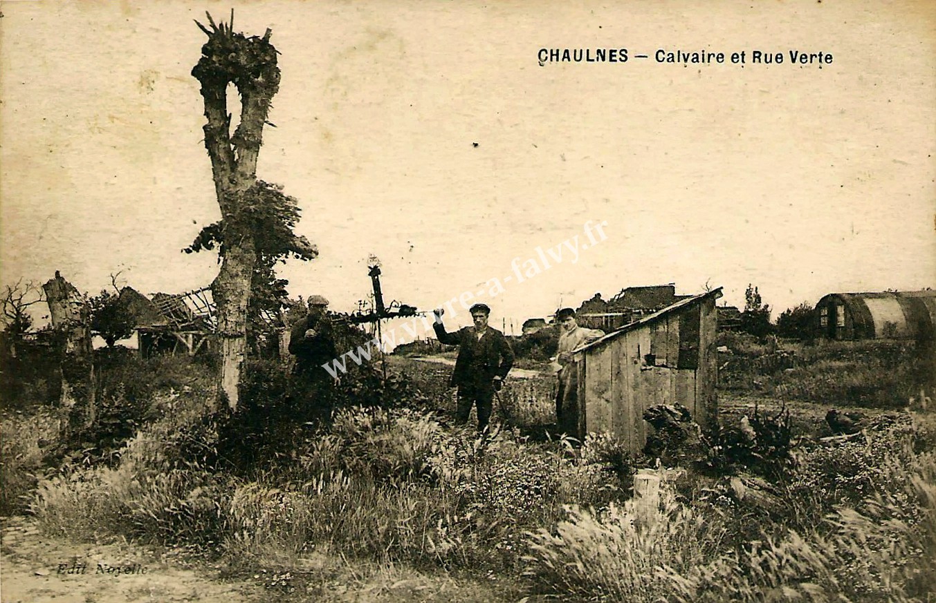 2 chaulnes calvaire et rue verte