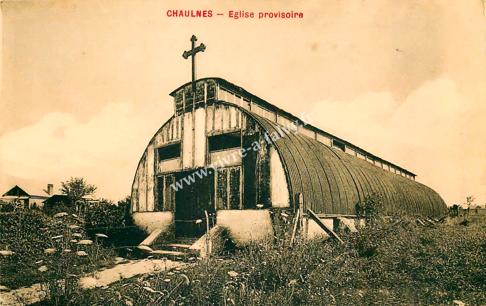 2 chaulnes eglise provisoire