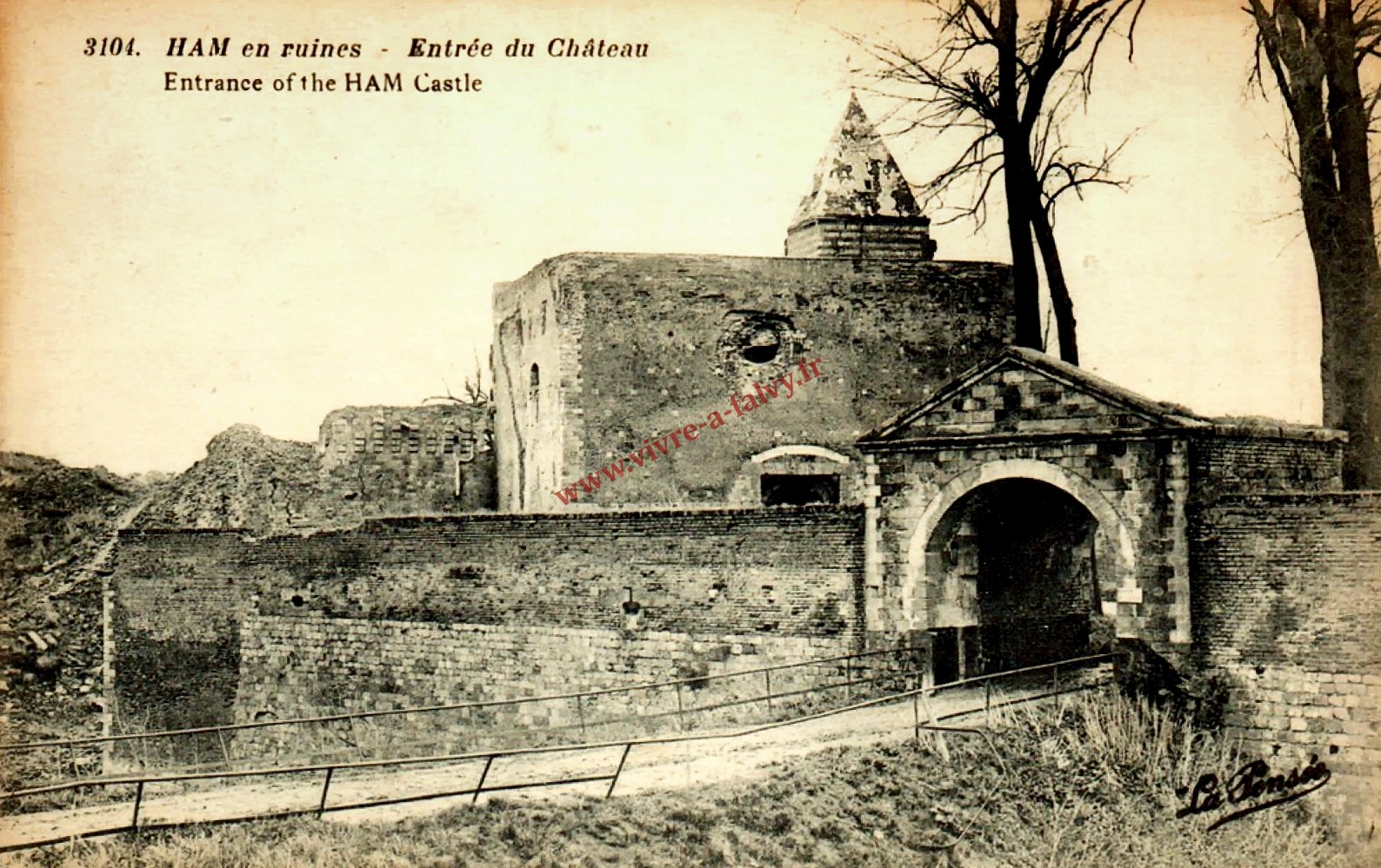 2 ham entree du chateau