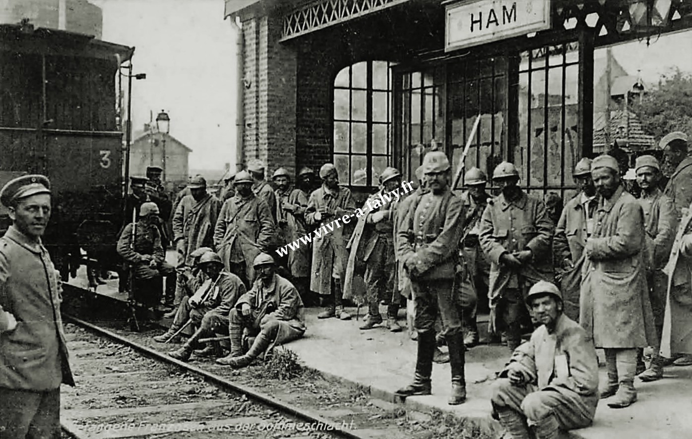 2 ham gare la soldats allemands