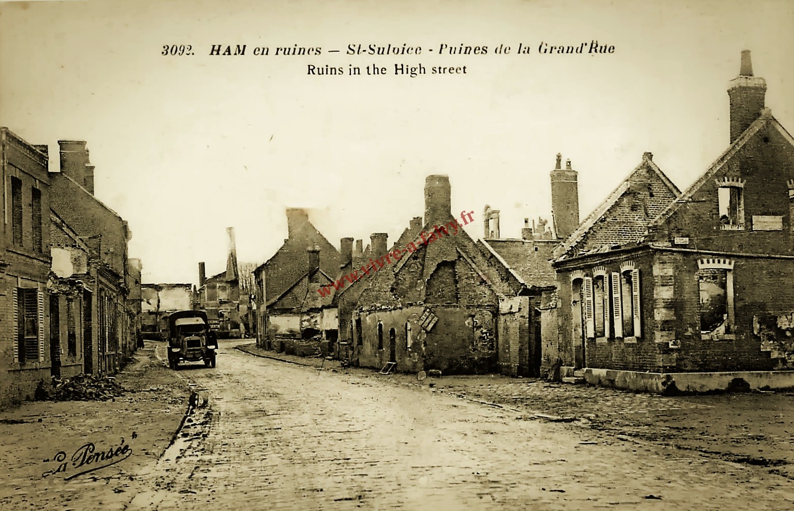 2 ham st sulpice grande rue ruines