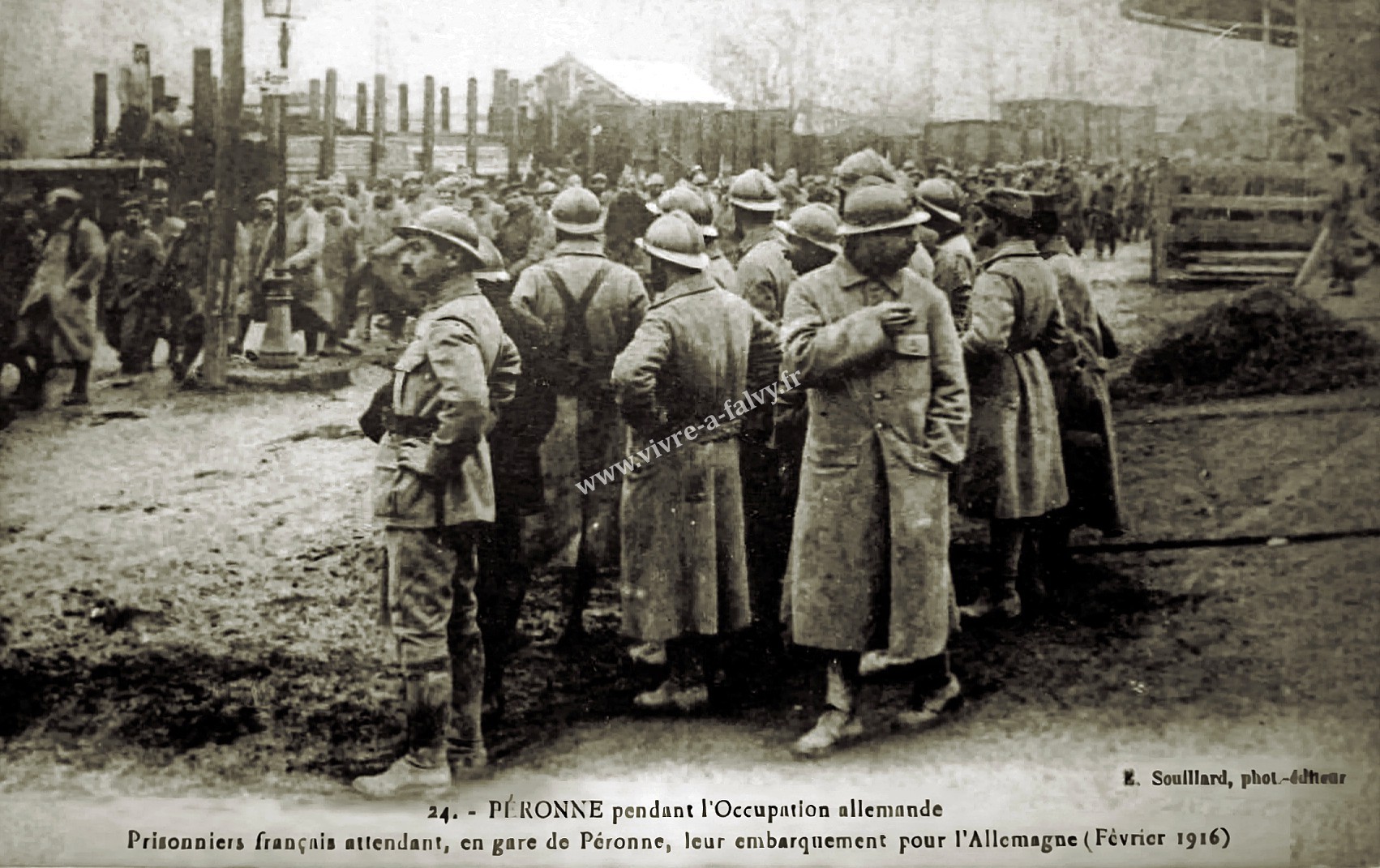 2 peronne 1916 prisonniers francais 1