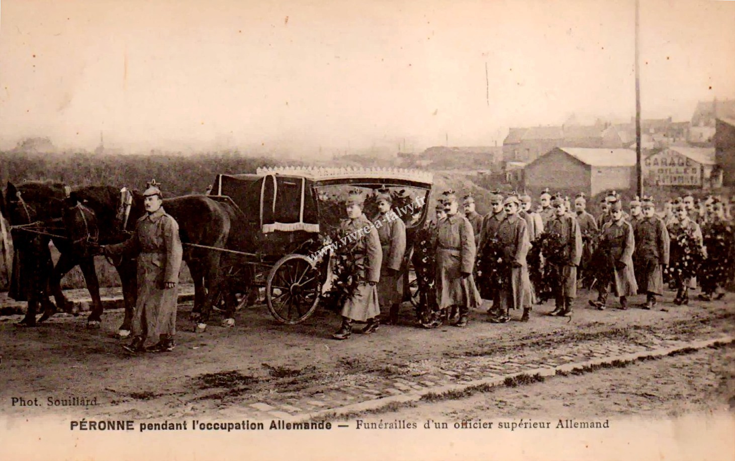 2 peronne funerailles d un officier superieur allemand 1