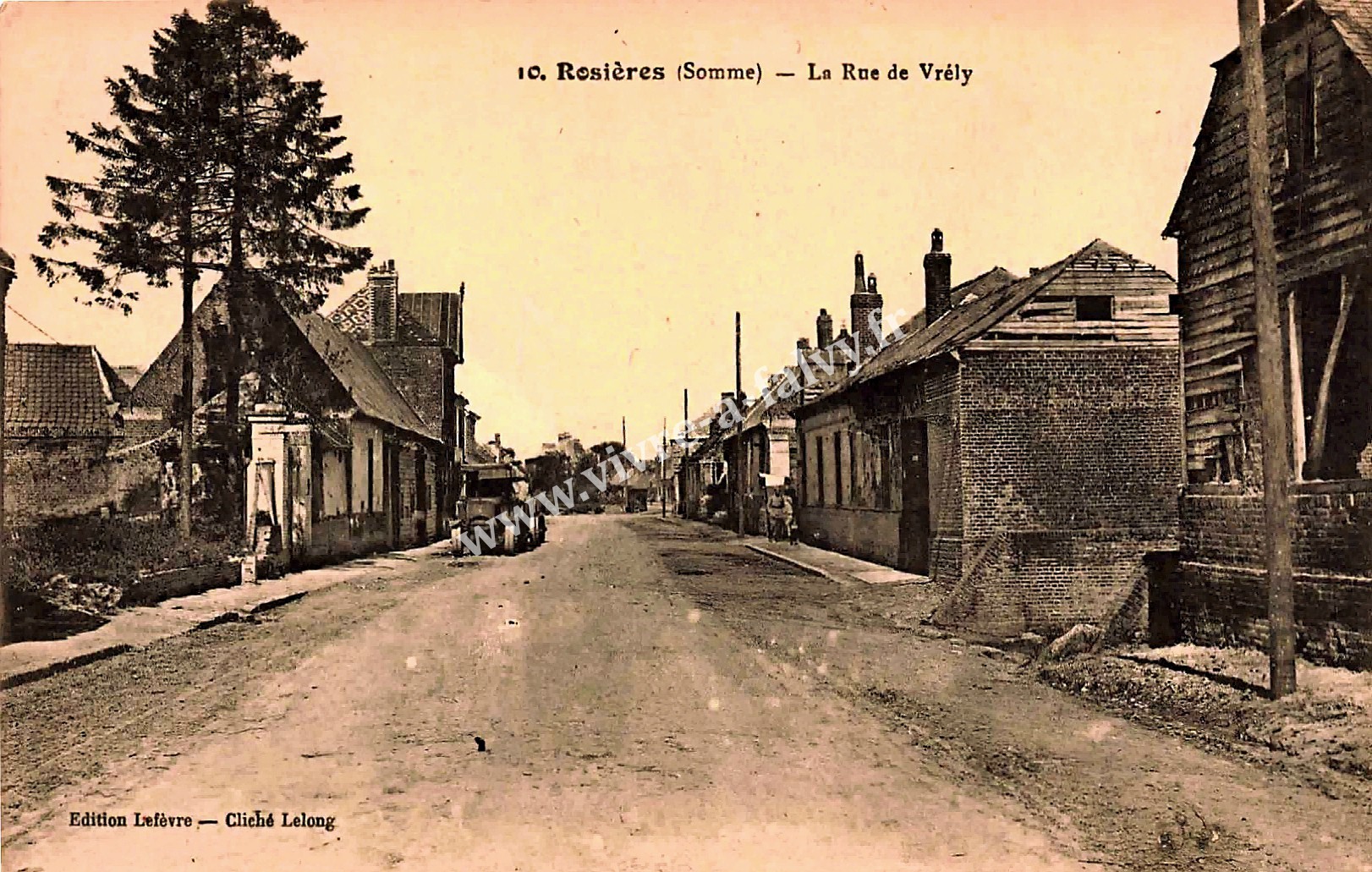 2 rosieres en santerre la rue de vrely