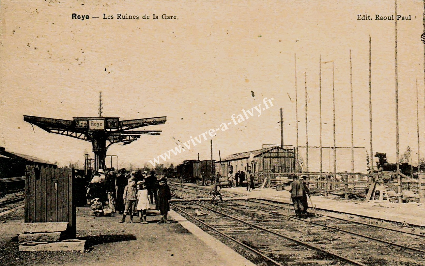 2 roye les ruines de la gare
