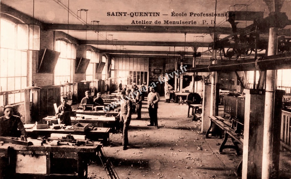 2 saint quentin ecole professionnelle atelier de menuiserie