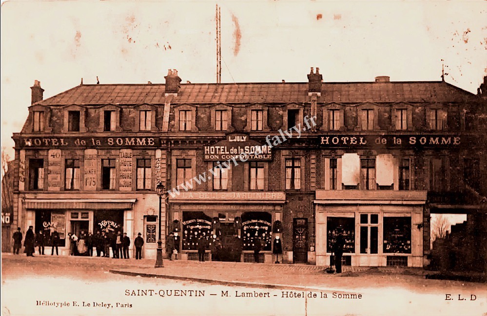 2 saint quentin hotel de la somme m lambert
