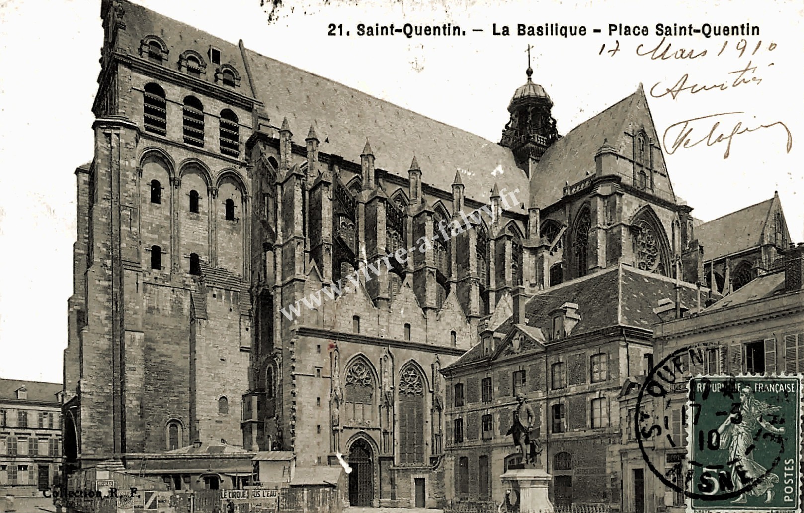 2 saint quentin la basilique place de saint quentin