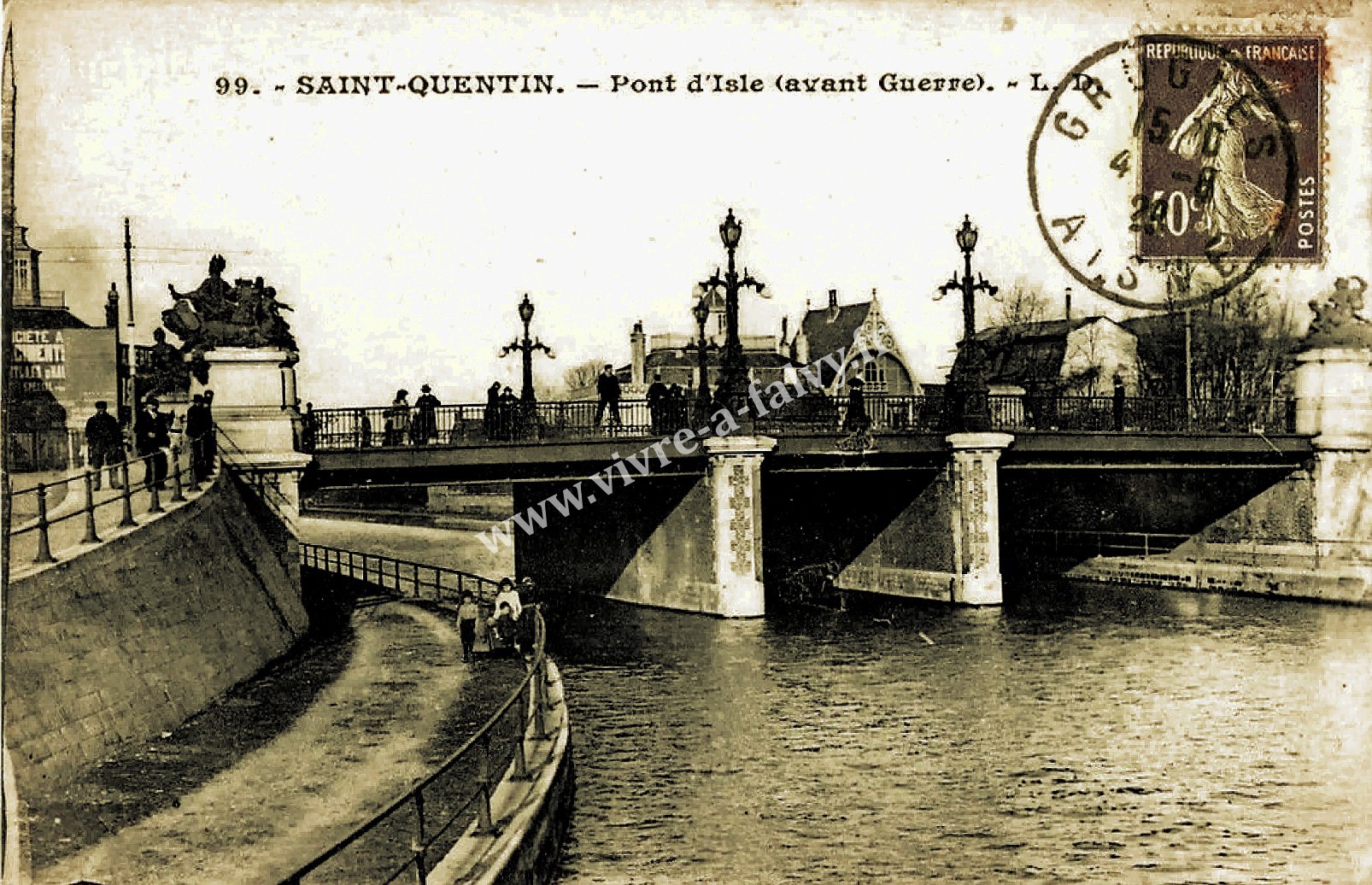 2 saint quentin pont d isle avant guerre 