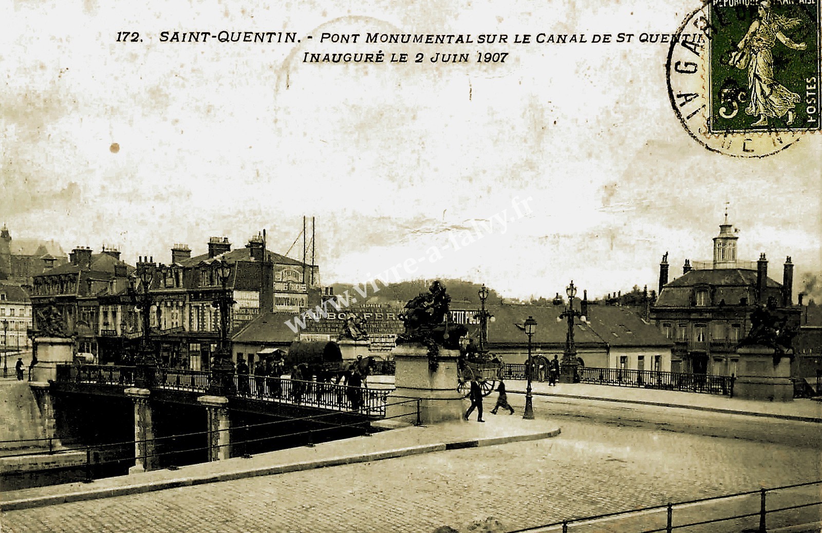 2 saint quentin pont monumentas sur le canal de st quentin