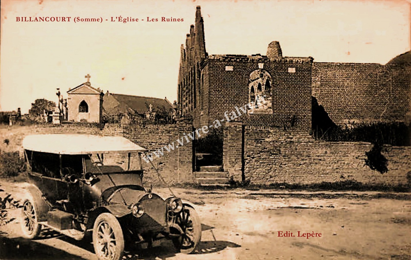 3 billancourt l eglise les ruines
