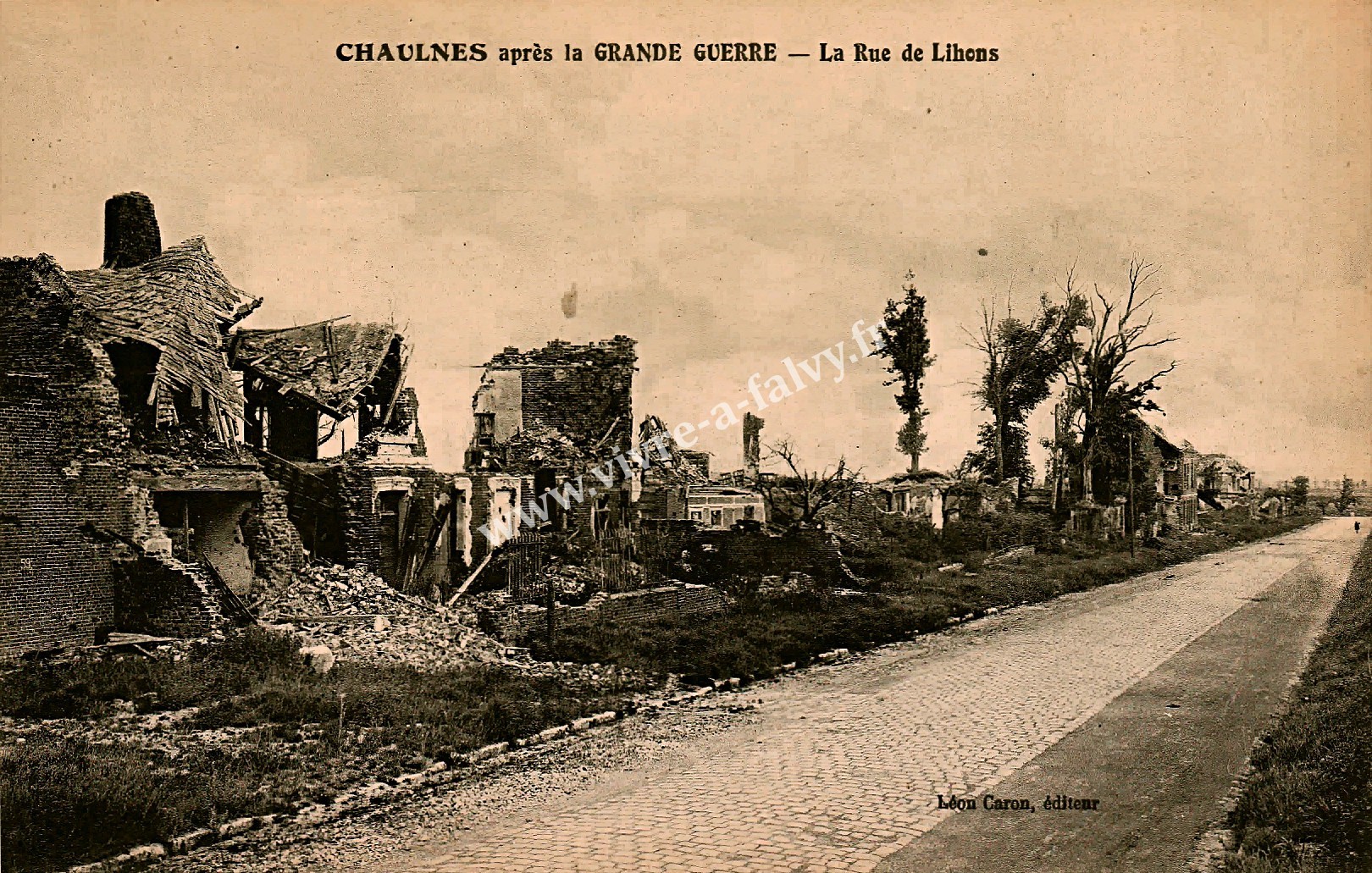 3 chaulnes la rue de lihons
