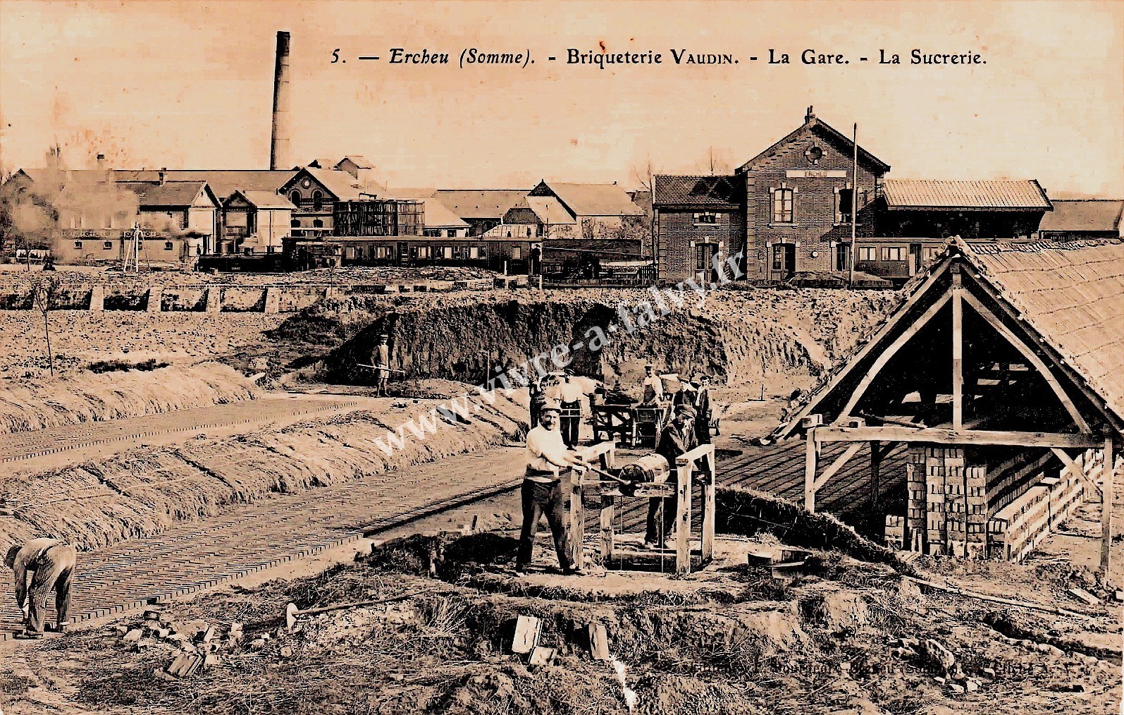 3 ercheu briqueterie vaudin la gare la sucrerie