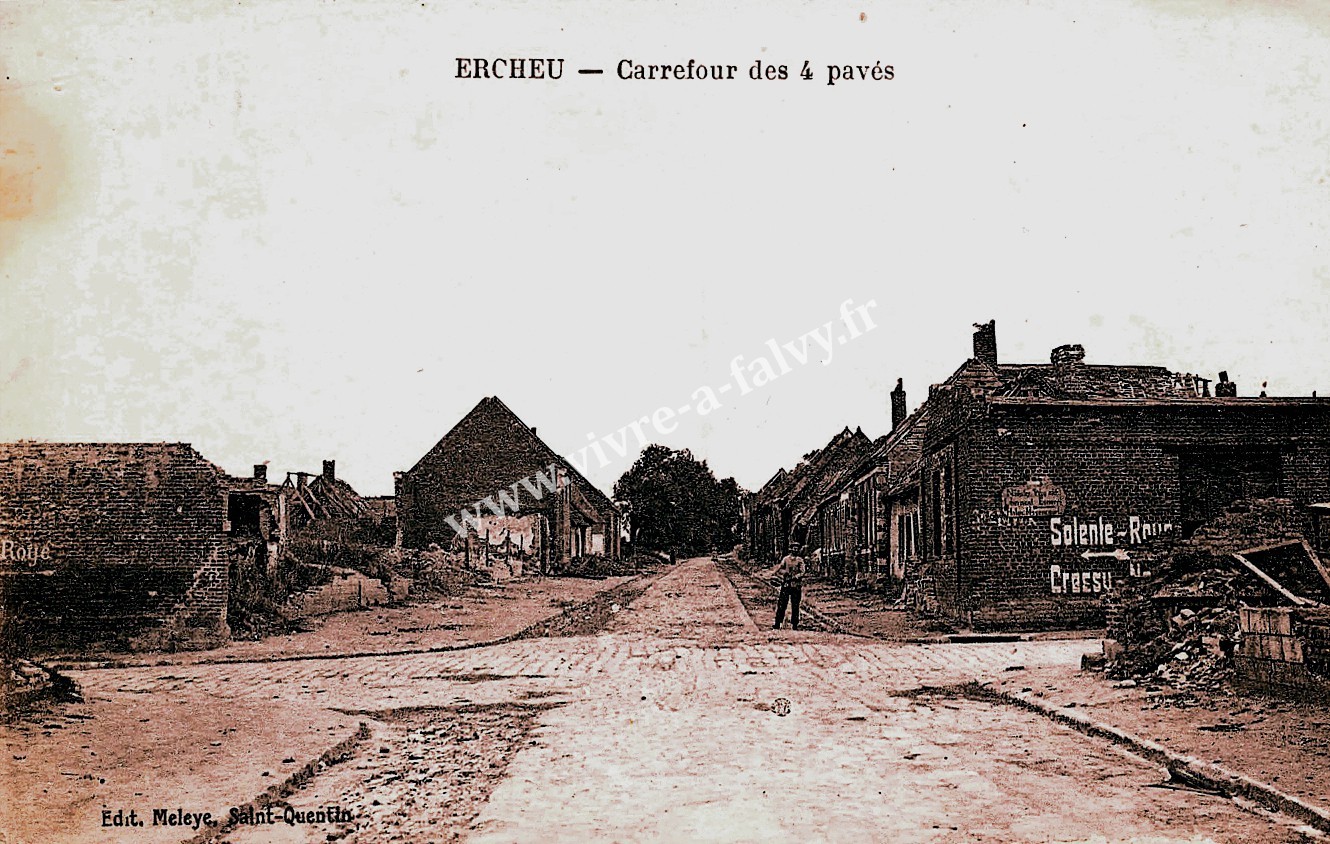 3 ercheu carrefour des 4 paves
