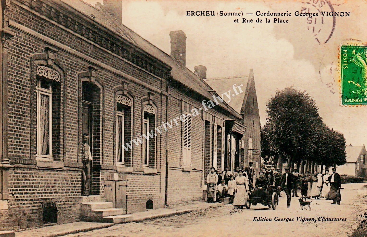 3 ercheu cordonnerie georges vignon rue de la place