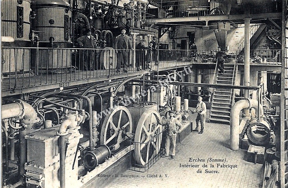 3 ercheu interieur de la fabrique de sucre