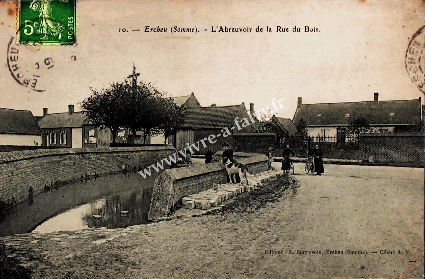 3 ercheu l abreuvoir de la rue du bois