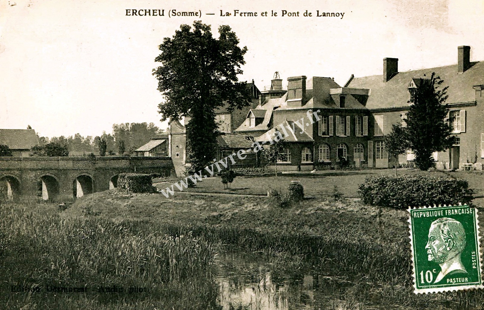 3 ercheu la ferme et le pont de lannoy