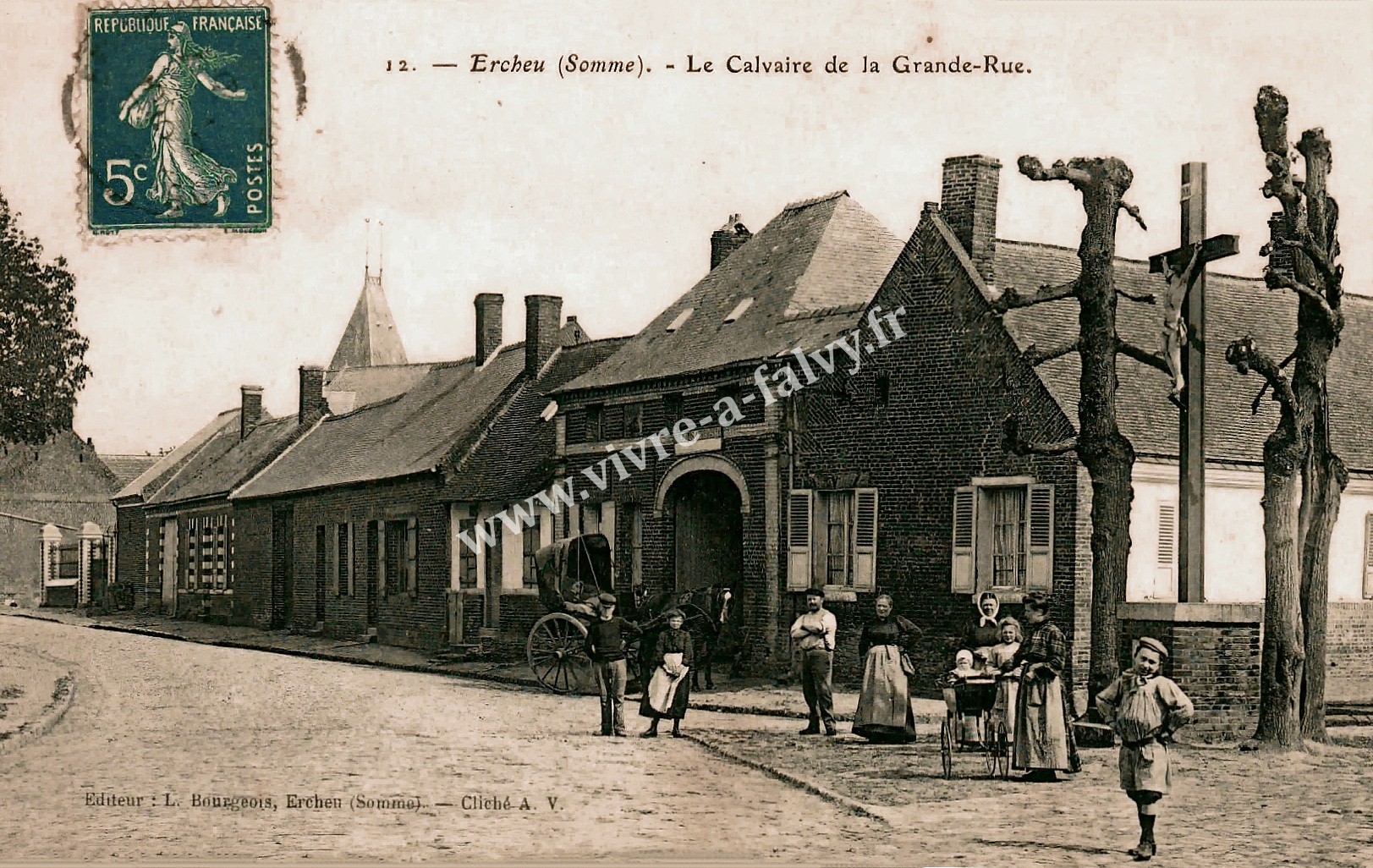 3 ercheu le calvaire de la grande rue