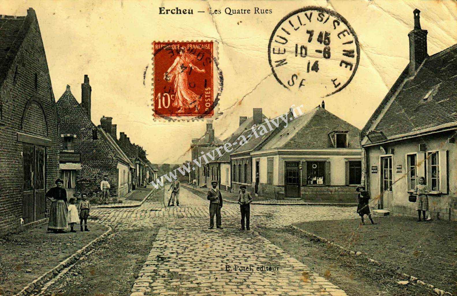 3 ercheu les quatre rues