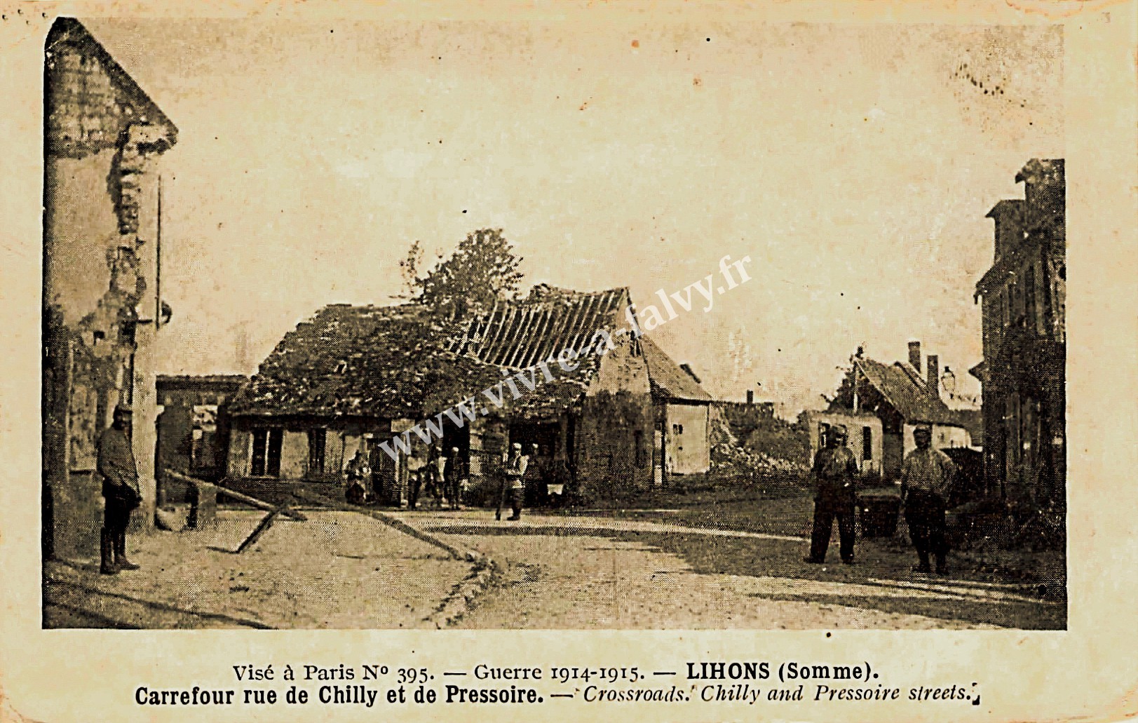 3 lihons carrefour rue de chilly et de pressoire