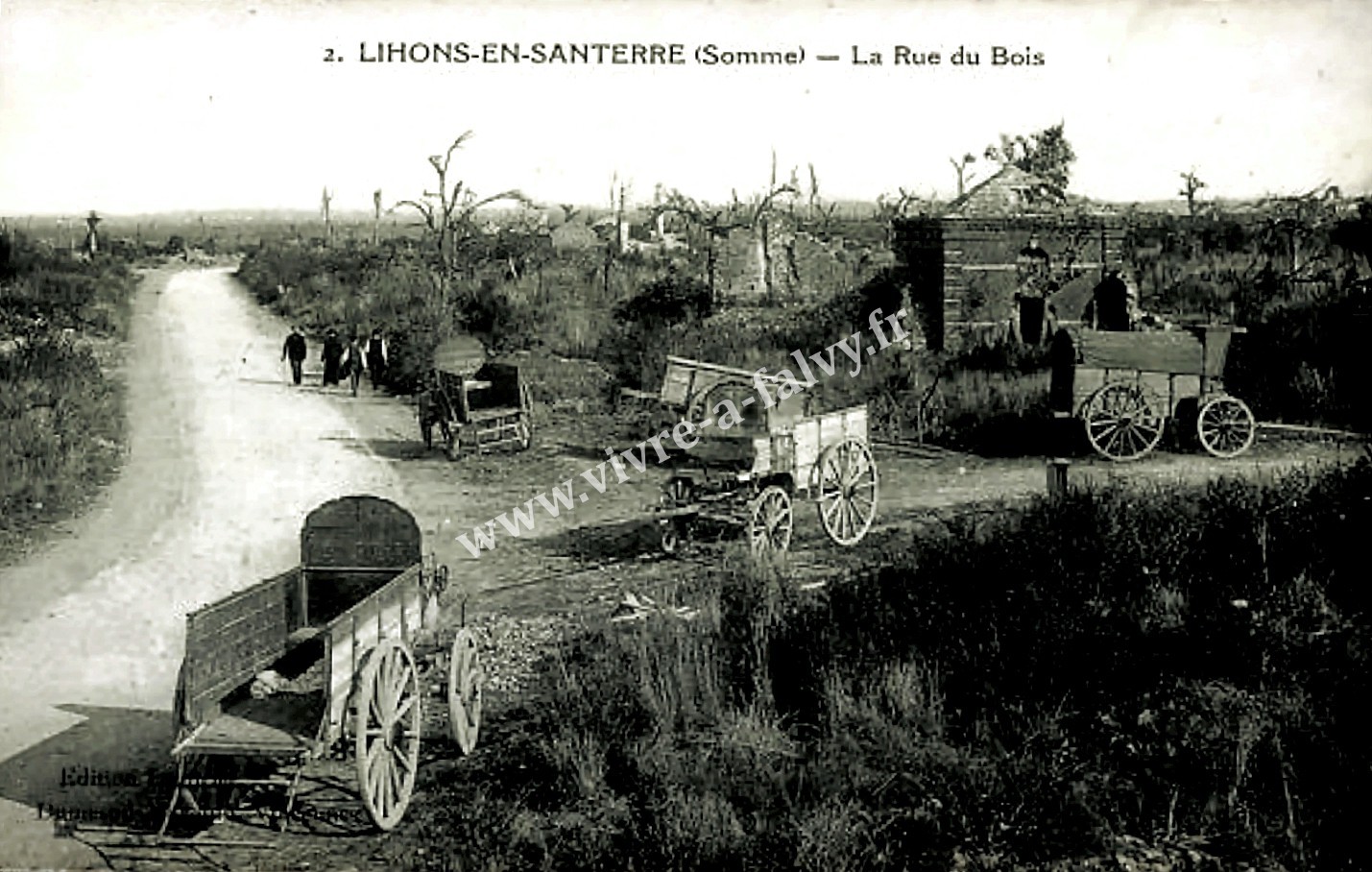 3 lihons la rue du bois