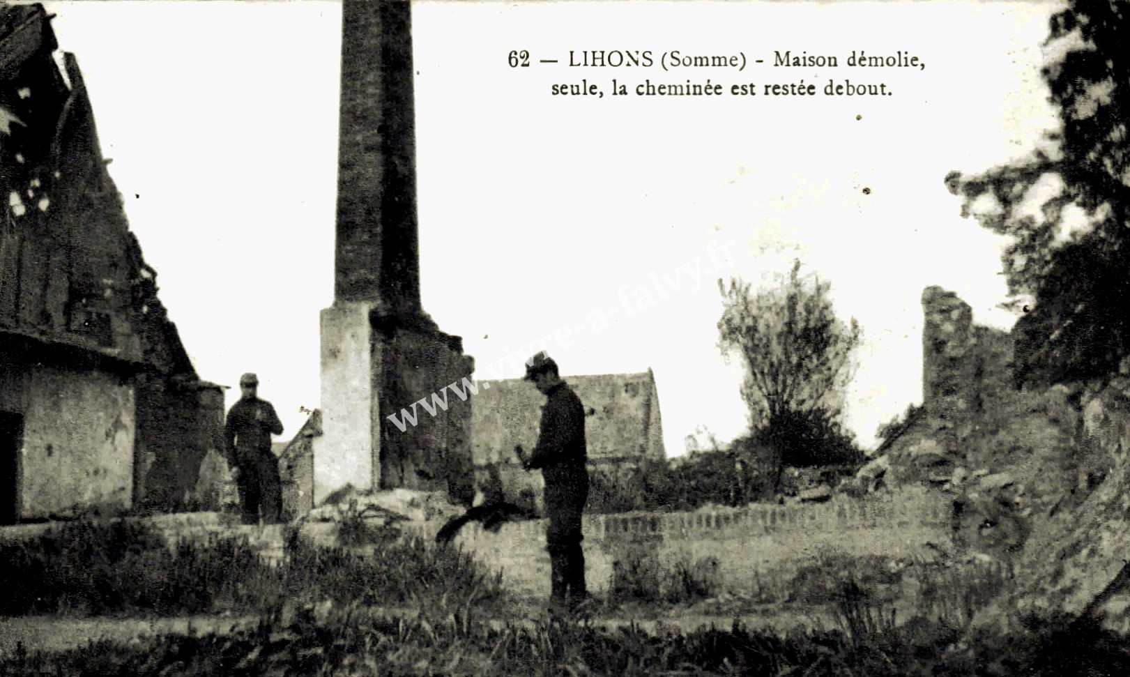 3 lihons maison demolie