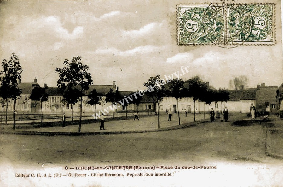 3 lihons place du jeu de paume
