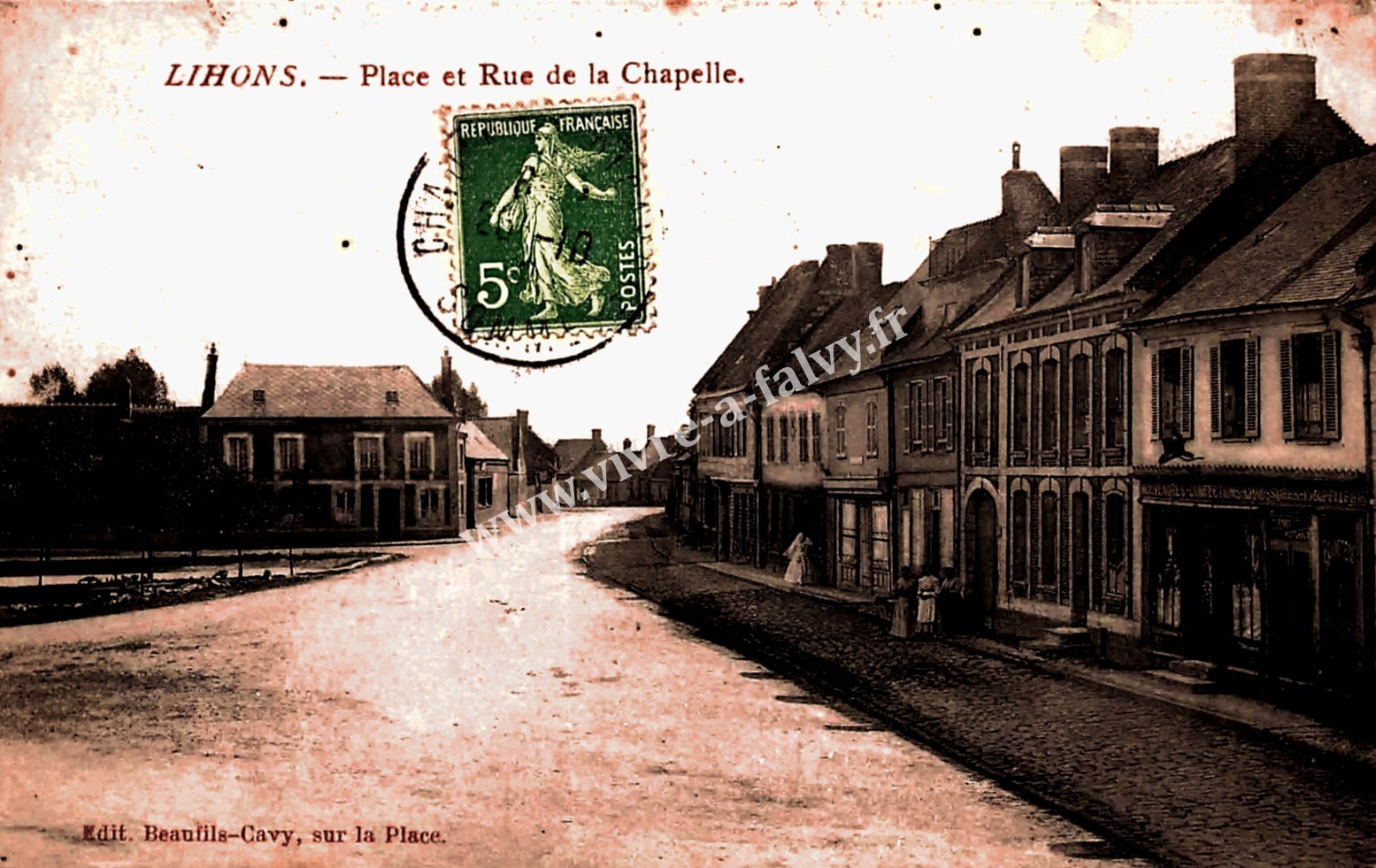 3 lihons place et rue de la chapelle