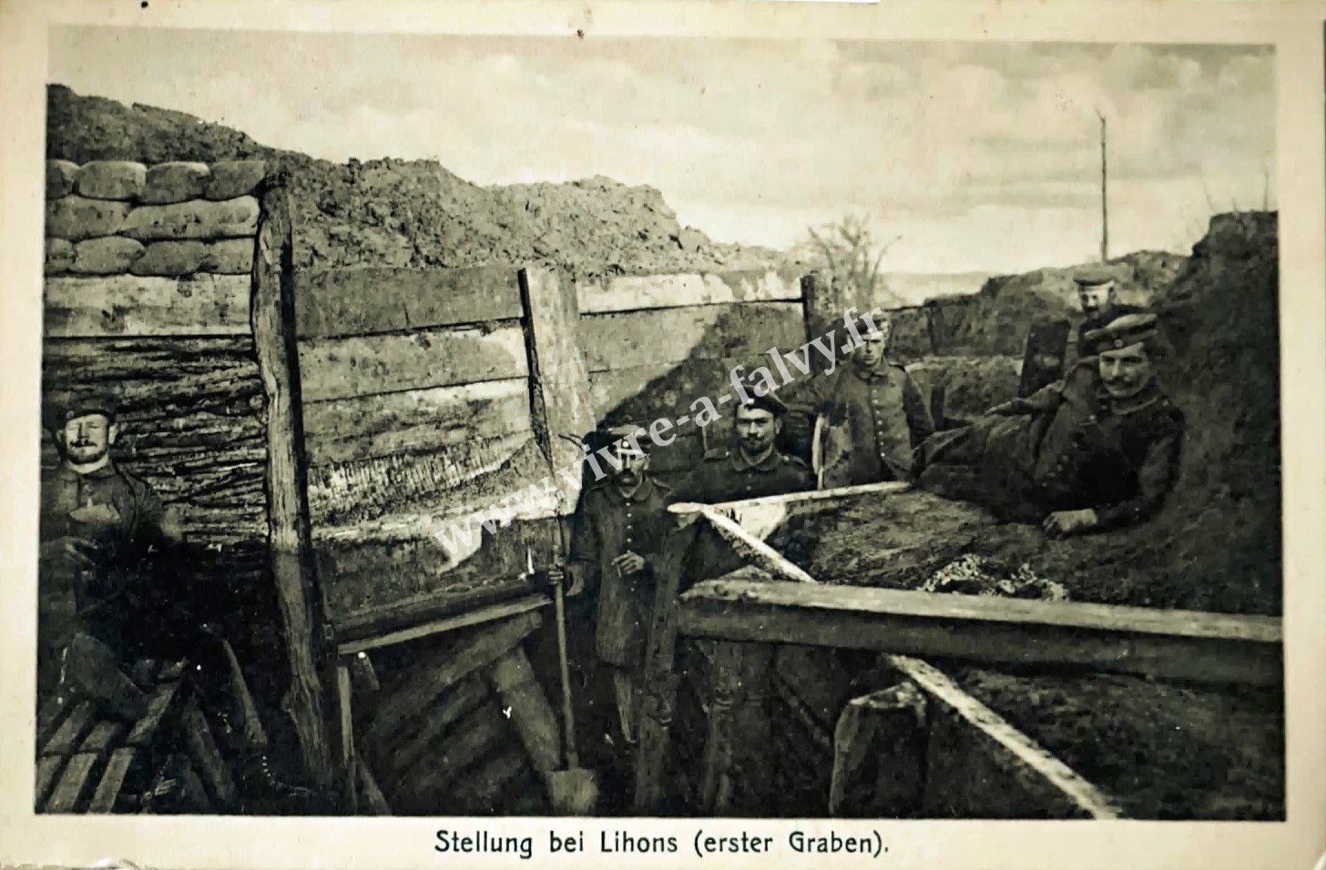 3 lihons stellung bei lihons