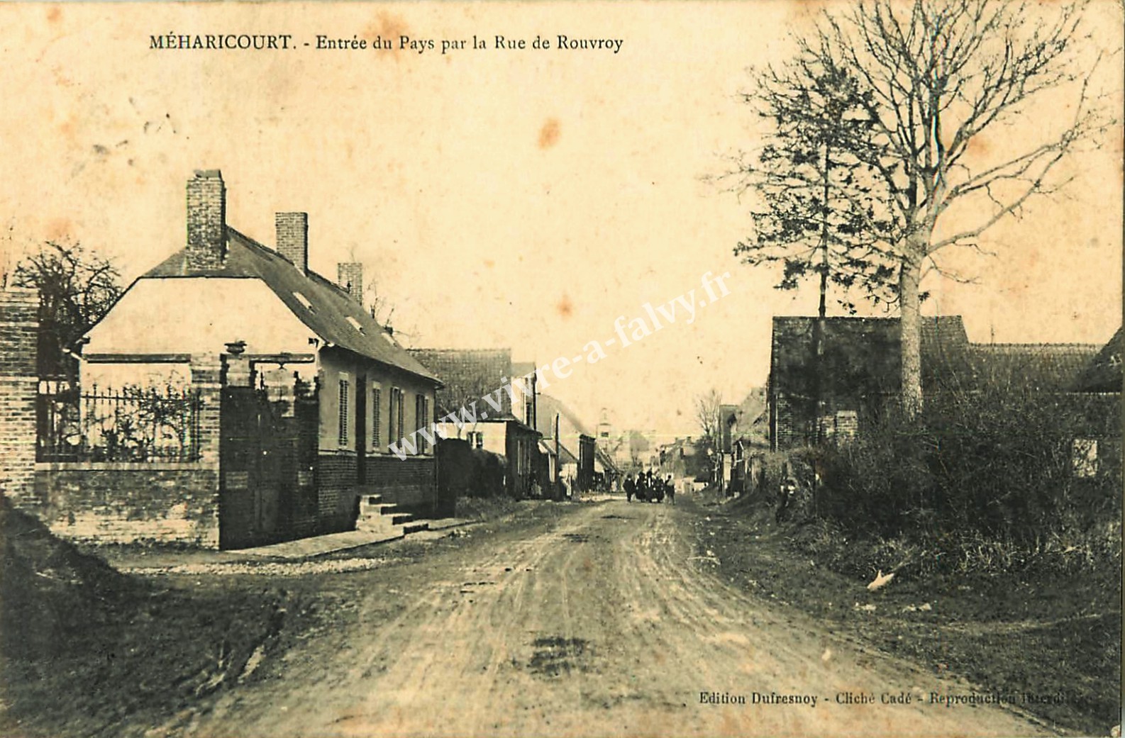 3 meharicourt entree du pays par la rue de rouvroy